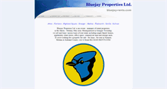 Desktop Screenshot of bluejayproperties.com